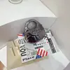 Comercio Exterior Transfronterizo Bolsas con Forma de Caja de Hierro Estilo Nuevo Europeo y Americano, Bolsos de Mano Modernos y Únicos, Bolsos de Noche para Dama