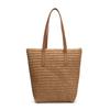 Bolsa da Moda Tendência Estilo Estrangeiro Simples Grande Capacidade Verão Nova Casual Feminina de Ombro Tote