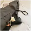 Bolsa de Boliche Portátil Fashion e Sofisticada para Mulheres Nova Coleção Primavera 2026 Bolsa Quadrada Pequena Retro Bolsa Transversal de Ombro