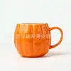 *Novo 0115* 8,5*10cm 600ml *Série Halloween* Caneca Grande de Abóbora *Caneca de Cerâmica Criativa*