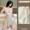 Lencería Sexy Xiucaisha, Camisón de Malla Transparente para Quitarse, Ropa de Dormir Seductora Transparente, Ropa Erótica para Mujer