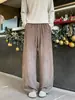 Coleção Outono 2026: Calça de Tecido Composto Estilo Linho HK26138, Tamanhos M-5XL, HK26976 - Especial P22