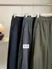Pantalones casuales de pierna ancha y corte curvo estilo coreano para mujer, nuevo modelo de otoño, adecuados para tipo de cuerpo pera, cubren las caderas, holgados y versátiles pantalones tipo globo