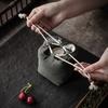 Bolsa de Almacenamiento para Taza Individual Yingjiang Bolsa para Taza Maestra Bolsa Portátil para Taza de Té Bolsa de Tela para Taza Dehua Bolsa de Tela con Cierre de Hilo Bolsa de Tela de Algodón y Lino Juego de Té