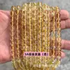Transmissão ao Vivo Popular Grau 7A Cristal Loiro Natural Contas Soltas Acessórios para Joias DIY Cristal de Titânio Dourado Cristal Cabelo Amarelo Contas Atacado