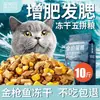 Zhenzhile Comida Liofilizada para Gatos Paquetes de 5 kg para Gatos Adultos 5 kg Gatitos Hueso Crudo y Carne Nutrición Engordadora Pelo Branquias Precio Completo Tipo Universal