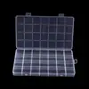 Caixa de Armazenamento de Plástico com 24 Compartimentos 28 Compartimentos Caixa de Joias Caixa de Miçangas Caixa DIY Acessórios para Miçangas Soltas Caixa de Ferragens