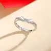 Anel de Casal Duas Asas Masculino e Feminino Presente de Dia dos Namorados Estilo Coreano Moda Asas de Anjo Anel Ajustável