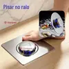 Ralo de Chão de Banheiro Aço Inoxidável Operado por Pé Desodorizador de Ralo Núcleo Pop-Up Tipo Pressão Anti-Odor de Esgoto Modelo Universal