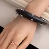 Pulsera de Madera Geométrica Remachada Retro Europea y Americana Nicho de Moda Genial Exagerada Accesorios de Pulsera Exportación Joyería a Mano Joyería Transfronteriza