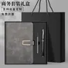 Caja de Regalo con Cuaderno A5 Set Personalizado Libro de Actas de Reunión Cultura de Oficina de Negocios Bloc de Notas Sencillo Cuaderno Personalización