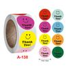 Venta al por mayor de pegatinas adhesivas con cara sonriente de Amazon para profesores y niños, pegatinas decorativas especiales de dibujos animados.