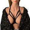 Ropa Tipo Bambú Más Vendido en Amazon Estilo Europeo y Americano Lencería Sexy con Tirantes de Cuello y Espalda Descubierta O0226