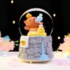 Regalo Creativo Bola de Cristal de Espuma Sabor Naranja Luminosa Lámpara de Atmósfera Romántica Mismo Estilo que las Celebridades de Internet Regalo de Cumpleaños para Mejor Amigo y Novia
