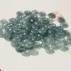 Hebilla de Paz Azul Jade Accesorios de Joyería Hecho a Mano DIY Pulsera a Juego Llavero Venta al por Mayor en Stock 9mm