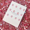 Accesorios de Uñas Famosos en Internet de Moda Resina Dibujos Animados Degradado Fresa Fruta Uñas Postizas Portátiles Pendientes Accesorios para el Cabello Venta al por Mayor