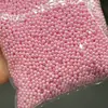 4mm Alto Brilho Não Poroso Pérola Imitação Acessórios para Roupas Acessórios DIY Contas Soltas Coloridas Bolhas Contas Atacado