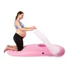 Colchoneta Inflable para Maternidad Colchón de Dormir de PVC Colchoneta para Acostarse Almohada Cóncava de Felpa Engrosada para Interiores Tipo 0