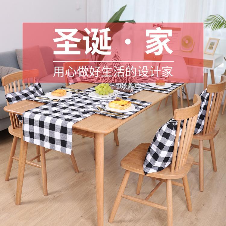 格子布抱枕套_01