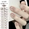 Unhas Postiças Populares, Unhas Curtas, Manicure Feita à Mão, Adesivos de Unha Postiça de Alta Qualidade, Unhas Pré-fabricadas, Atacado direto da Fábrica