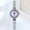 Relógio Pulseira Jw Popular no Sudeste Asiático Pulseira de Liga de Diamante Estilo Estudante Relógio de Quartzo de Alta Qualidade Atacado Feminino
