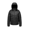 Chaqueta Ligera de Plumas con Capucha Casual de Moda para Pareja, Abrigo Corto Cálido Otoño/Invierno, Chaqueta de Plumas de Ganso Blanco al 90%, Moderna