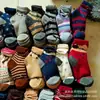 Meias de outono e inverno grossas de terry completo de cano médio para homens e mulheres, cintura média, meias casuais para meia-idade, estoque, cores mistas, meias de toalha