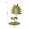 Castiçal de Ferro Escandinavo Sala de Estar Ornamentos Decorativos Simples Mesa de Jantar Adereços Românticos para Jantar à Luz de Velas Decorações de Alto Nível