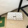 Bolso Cuadrado Pequeño con Lunares Lindo Transfronterizo para Mujer 2026 Primavera Nueva Moda Casual Elegante Bolso de Hombro Cruzado