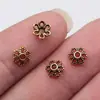 5x 5mm 0.13g multicolor joyería al por mayor accesorios DIY material para colgantes tapa de cuenta Toro Toro Toro Toro