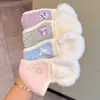 Máscara Quente e Protetores de Ouvido Tudo-em-Um Infantil Outono e Inverno Anticongelante e Contra Vento Frio Máscara de Pelúcia Espessada Desenho Animado para Meninos e Meninas