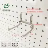 Panel de clavijas Múltiples Espaciados de Agujeros Gancho de Acero Inoxidable Soporte Gancho para Gorras de Béisbol Limpieza Herramientas de Jardín Accesorios de Gancho Estante de Almacenamiento