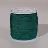 No. Cuerda Trenzada Hilo de Jade 72 Hilos 0.8mm Nylon Hilo Tejido a Mano Hilo para Colgante DIY Cuerda Roja Accesorios de Nudo Chino Hilo al por Mayor