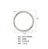 Anillo de Resorte de Aleación de Zinc Ecológico Estándar Europeo, Llavero Colgante de Moda, Accesorios, Varios Estilos, Selección Integral, Versátil