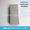 FESTO Festo MHE4-MS1H-3/2G-1/4 525187 válvula de alta velocidade original em estoque sem fio