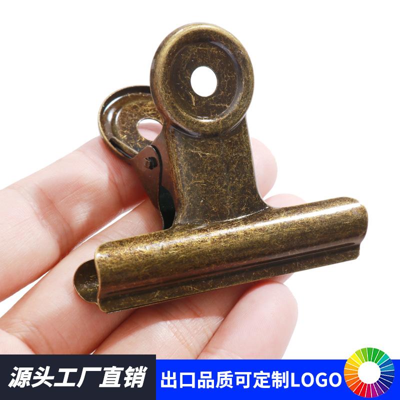 青古铜圆形夹07