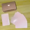 Cartões Flash de Palavras em Inglês, Papel para Cartões em Branco, Cartões Pequenos Coloridos Manuscritos, Cartões de Mensagem Portáteis, Cartões de Memória