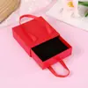 Caja de Joyería, Caja de Embalaje con Cajón Portátil para Joyería, Se Puede Imprimir con Logo, Caja de Joyería para Anillos, Collares y Pendientes