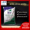Ácido cítrico anidro de grau alimentício Dingshengxin 25 kg/saco CAS:5949-29-1 matéria-prima química Yingxuan