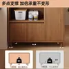 Aparador, mueble de almacenamiento para sala de estar, aparador de comedor de pared, mueble de almacenamiento, soporte para cafetera de panel ecológico de madera maciza, mueble para té