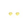 Exagerado corazón de amor DIY pulsera collar accesorios acero de titanio oro 18K simple moda amor aretes aretes