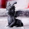 Cross-border Novo Misterioso Unicórnio Boneca Estátua Resina Artesanato Animal Entrada Ornamentos Decorações para Casa