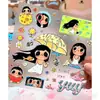Venta Caliente Lindo Pequeño Jade yuy Pegatinas Creativas Gelatina Alto Valor Dibujos Animados DIY Decoración para Teléfono Diario Tableta Adhesivo Atrás