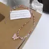 2023 Nuevo Collar de Cuentas de Amor Color Caramelo Combinación Perfecta Cadena Elegante para Clavícula Estilo Juvenil