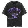 Transfronteiriça Aliexpress Popular Anime Solo Leveling Shenzhen Yu Camiseta Estampada Masculina e Feminina Camiseta Plus Size Harajuku Masculina