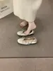 Zapatos planos de ballet plisados brillantes estilo francés Chuyuji 2026 verano suaves y cómodos con lazo y punta cuadrada para mujer