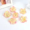 Camélia Estilo Antigo Cabeça de Flor Material DIY Materiais Artesanais Flores de Seda Artificial Acessórios para Penteado Hanfu