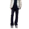 Nova Coleção de Primavera Jeans Preto Lavado Básico Micro-La Masculino Estilo Americano INS Casual Slim Look Calças Tendência para Meninos