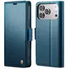 Adecuado para Funda de Teléfono Móvil Antirrobo Iphone17E, Funda de Teléfono de Cuero con Ranura para Tarjeta Apple 17Pro, Funda Protectora Flip Cover RFID