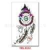 Pegatina de Tatuaje Pegatina de Tatuaje para Mujer Flor Brazo Medio Brazo Set de Pegatinas de Tatuaje